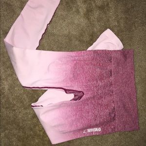 Gymshark Ombre Seamless Beet Marl